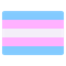 Transgender Flag emoji on Microsoft
